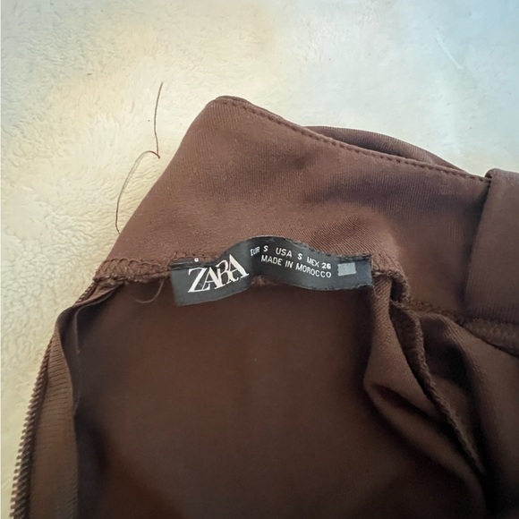 Zara long sleeve twist detail bodysuit - Picture 4 of 5